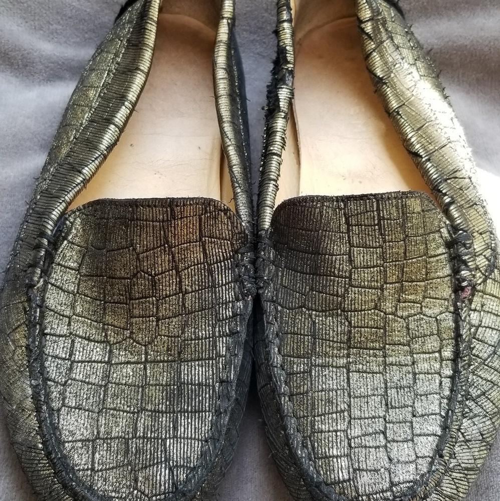 M.Gemi The Feliz Bronze driving moccasin size 37.5